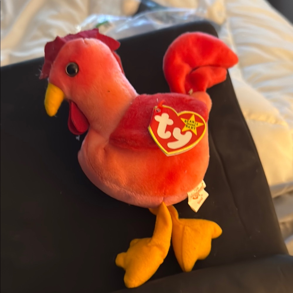 Ty Red and Yellow Stuffed Animal Collection